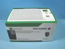 GENUINE SEALED LEXMARK 70C10M0 MAGENTA TONER CARTRIDGE CS310 CS410 CS510 - 