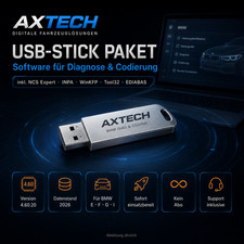 USB Stick f�r BMW ISTA+ 4.60.20 INPA E-Sys kompatible Diagnose Codierung E F G I