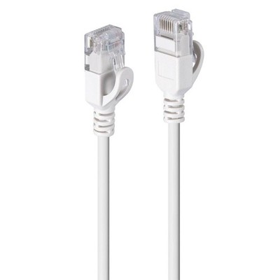 LINDY 47582 1m Cat.6A U/UTP LSZH Ultra Slim Netzwerkkabel, grau