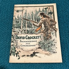1928 Vintage : DAVY CROCKETT 
