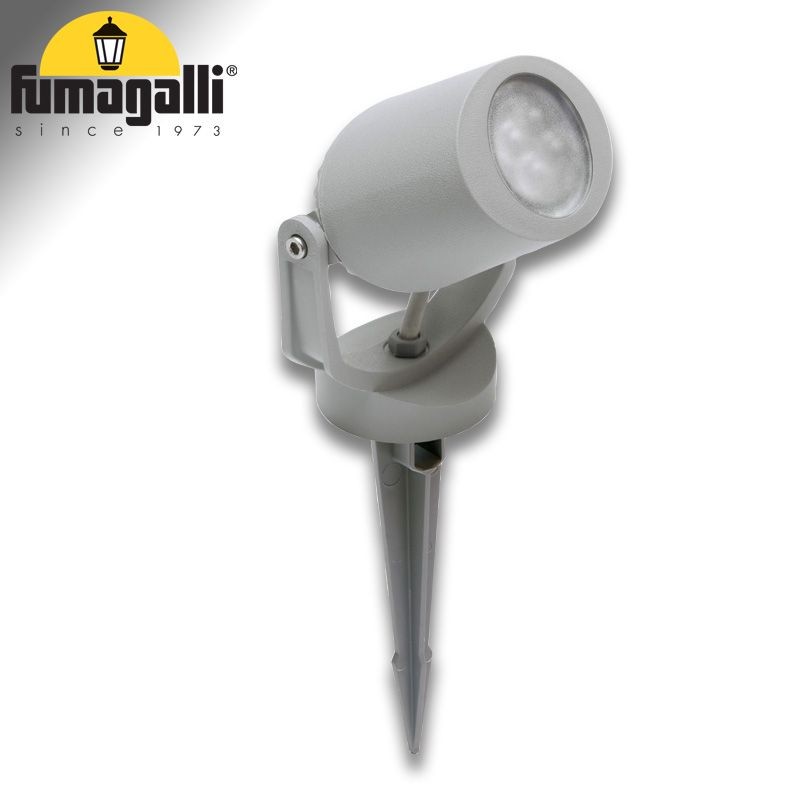 Set Faretto Picchetto Minitommy Spike Grigio LED 3,5W CCT IP66 Fumagalli