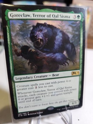 Goreclaw, Terror of Qal Sisma 186 Rare Core Set 2019 Magic: The Gathering NM