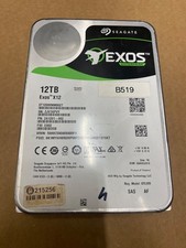 Seagate Exos X12 Enterprise 12TB HDD 3.5" SAS 12Gbps Hard Drive (ST12000NM0027)