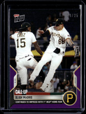Bligh Madris - 2022 MLB Topps Now #391 Purple 08/25 Parallel Pittsburgh Pirates