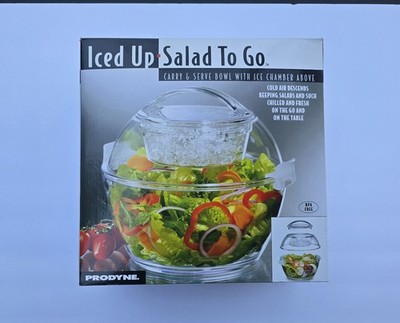 NEW Prodyne Stainless Steel Iced Dip 3-Piece Dip Bowl Set, Great For Salad!