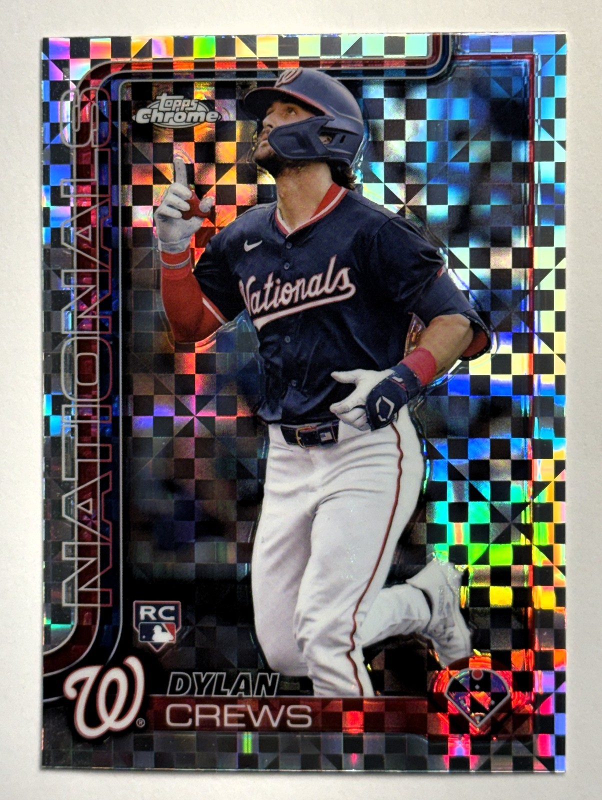 2025 Topps Chrome Geometric Refractor Dylan Crews #146