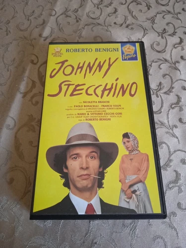 vhs - Johnny Stecchino - Roberto Benigni 