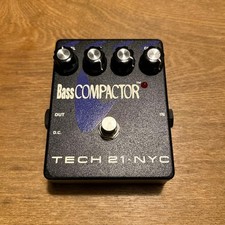 TECH 21 NYC Bass Compactor Compressor Bass Effector Pedal Guitar Effect