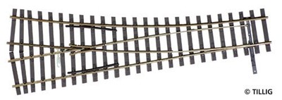 Tillig H0-ELITE 85423 Bausatz EW 2 rechts Herzstückwinkel 15°