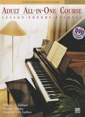 Alfred's Basic Adult All-in-One Course, Book 1: Lesson - Theory - Technic by Wil