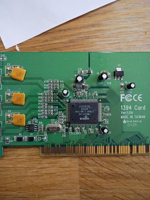 3-Port FireWire IEEE 1394 Controller PCI Card