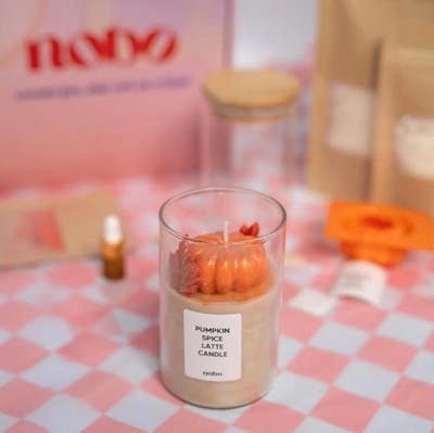 Eigene Kerze erstellen - Bastel-Set - Pumpkin Spice Latte Candle DIY Kit