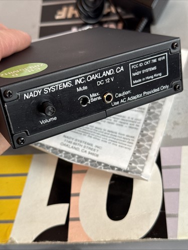System bezprzewodowy Nady 101 VHF nadajnik i odbiornik gitarowy - Zdjęcie 6 z 16