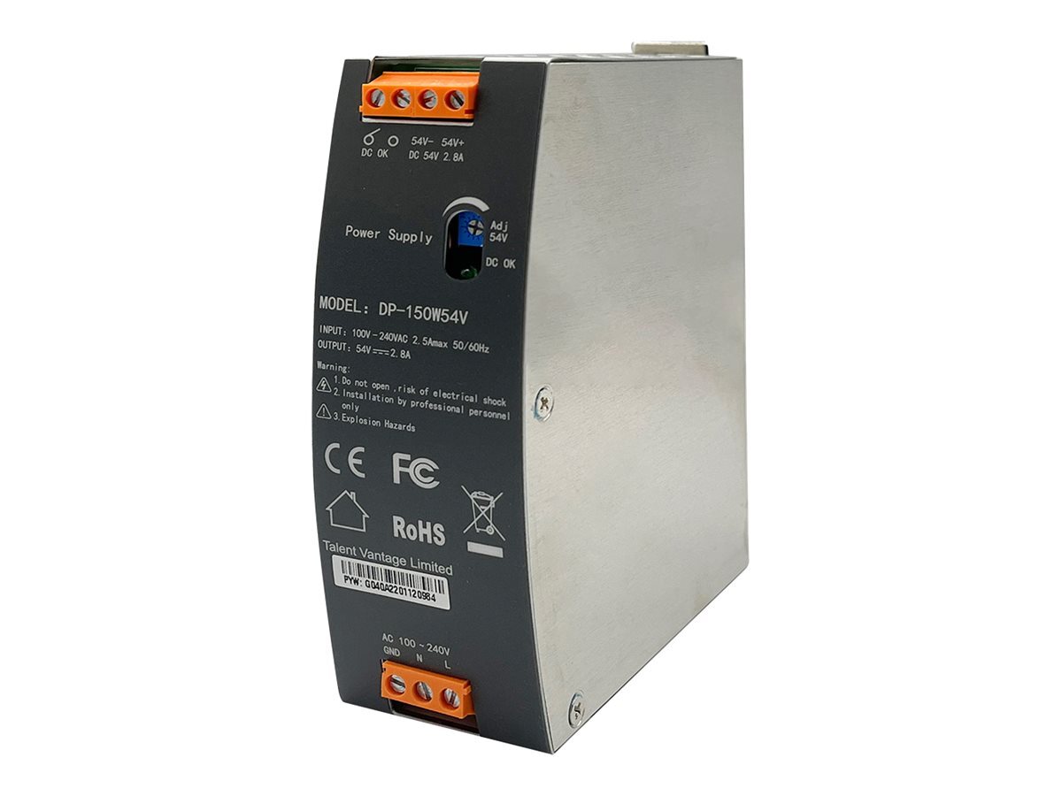Edimax DP-150W54V Power supply (DIN rail mountable) AC DP-150W54V