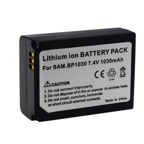 Battery or Charger for Samsung NX200 NX210 NX300 NX1000 NX1100 NX2000 BP-1030 - Picture 5 of 45