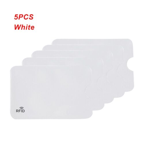 Credit Cards Protect Case Cover Rfid Card Holder Aluminium Anti Thief Blocking - Picture 13 of 15