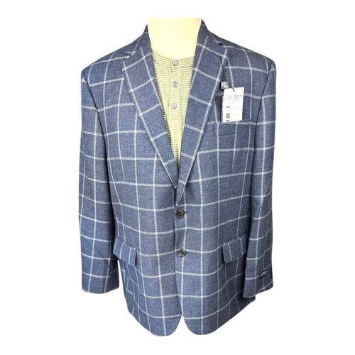 Blazer vitre bleue étiquette noire Lauren Ralph Lauren 46R NEUF