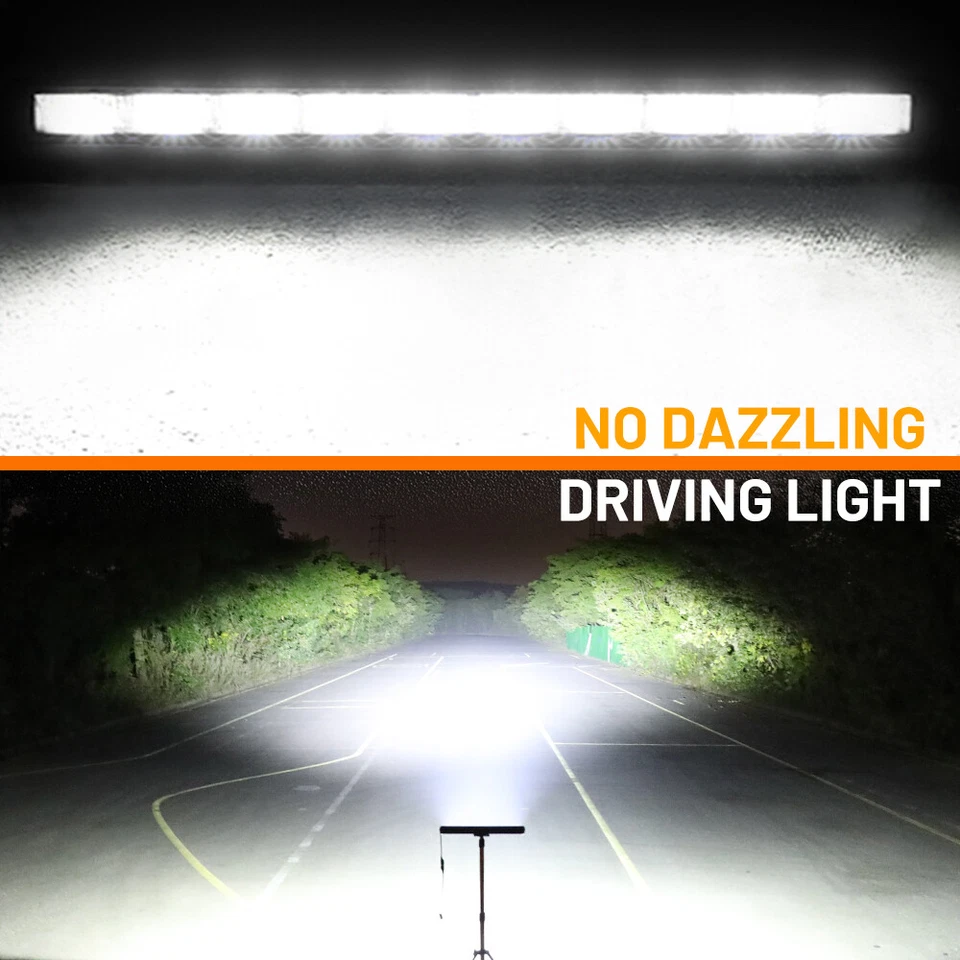 Barre Rampe LED DRL 32" 180W Fonction feu de position DRL ECE 12/24V 4x4 quads - Photo 3/4