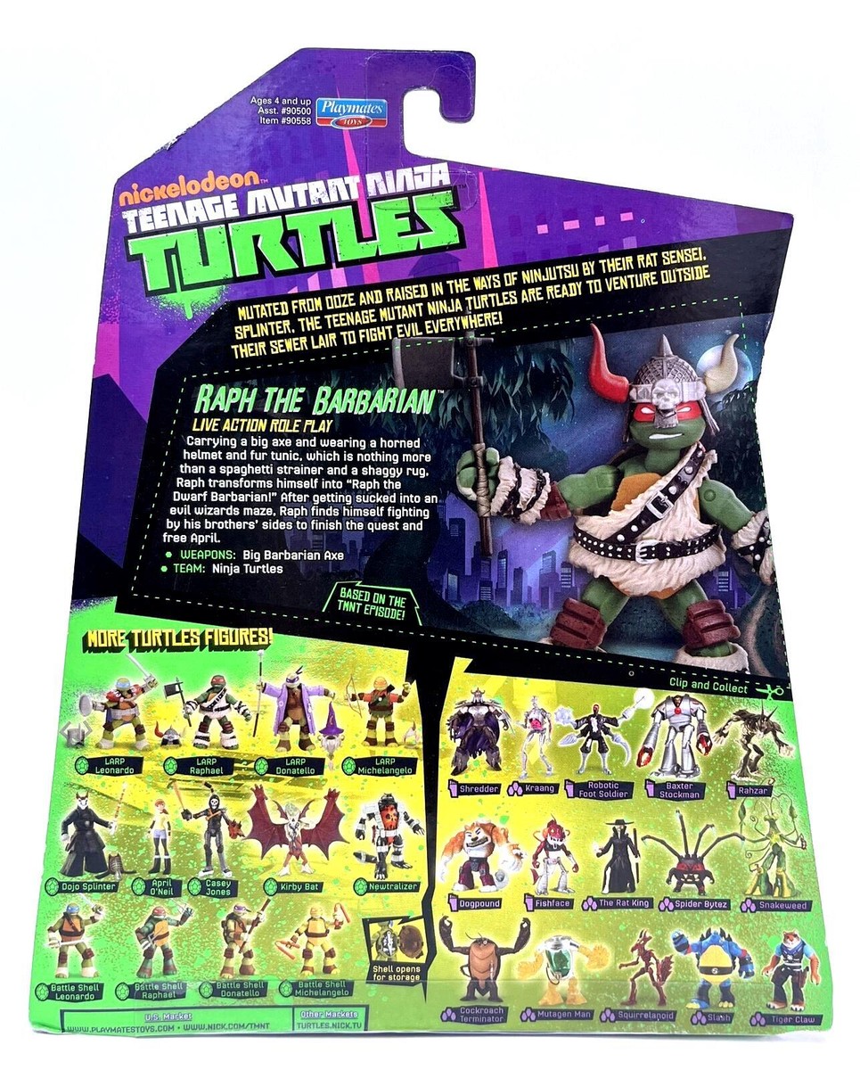 Teenage Mutant Ninja Turtles Raph Barbarian 2012 TMNT Nickelodeon