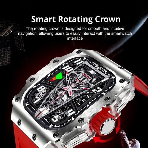 Neuclo Gallant Rugged Smartwatch – Military-Grade, 5–10 Days Battery, Waterproof - 第 12/29 張圖片