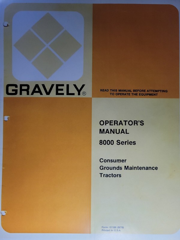 Gravely 8162-B Garden Tractor - Highly rated Buy It For Life recommendation