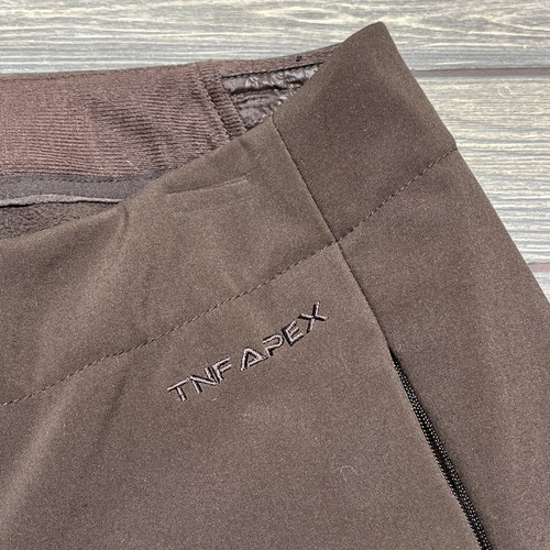 The North Face Women's Apex Fleece Lined Winter Snow Ski Pants Brown Size Small - Picture 3 of 8