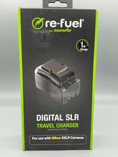 DIGIPOWER Re-Fuel RF-DSLR-500N Travel Charger for Nikon DSLR Cameras