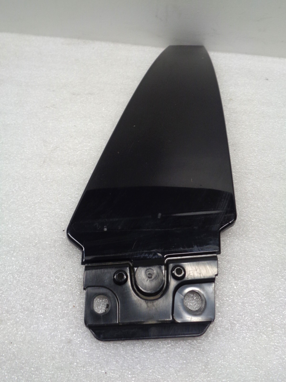 14-17 Maserati Ghibli Front Left Driver Door Exterior Pillar Black OEM AK230943