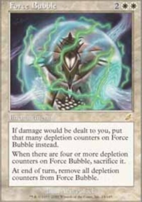Force Bubble - Foil Scourge Moderately Played, English - MTG | eBay
