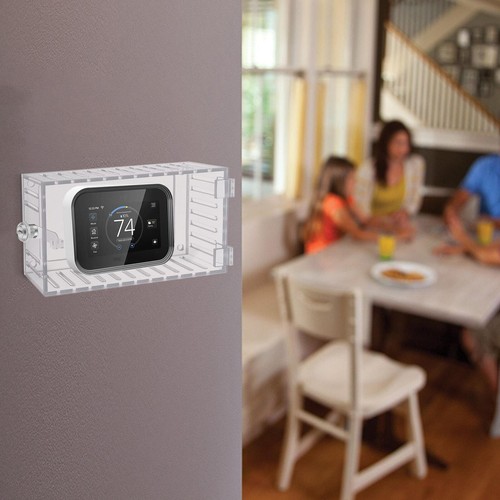 Universal Thermostat Lock Box with Key,Clear Large Thermostat Cover for Thermost - Picture 5 of 16