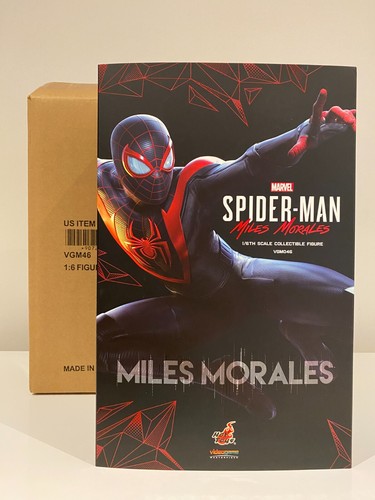 HOT TOYS VGM46 Spider-man Miles Morales 1/6 Scale Collectible Figure - Picture 6 of 7