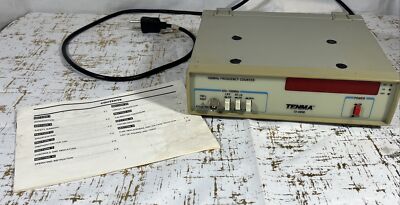 Tenma 100MHz Frequency Counter 72-4090 Serial#9961124 With Manual Audiophile VTG