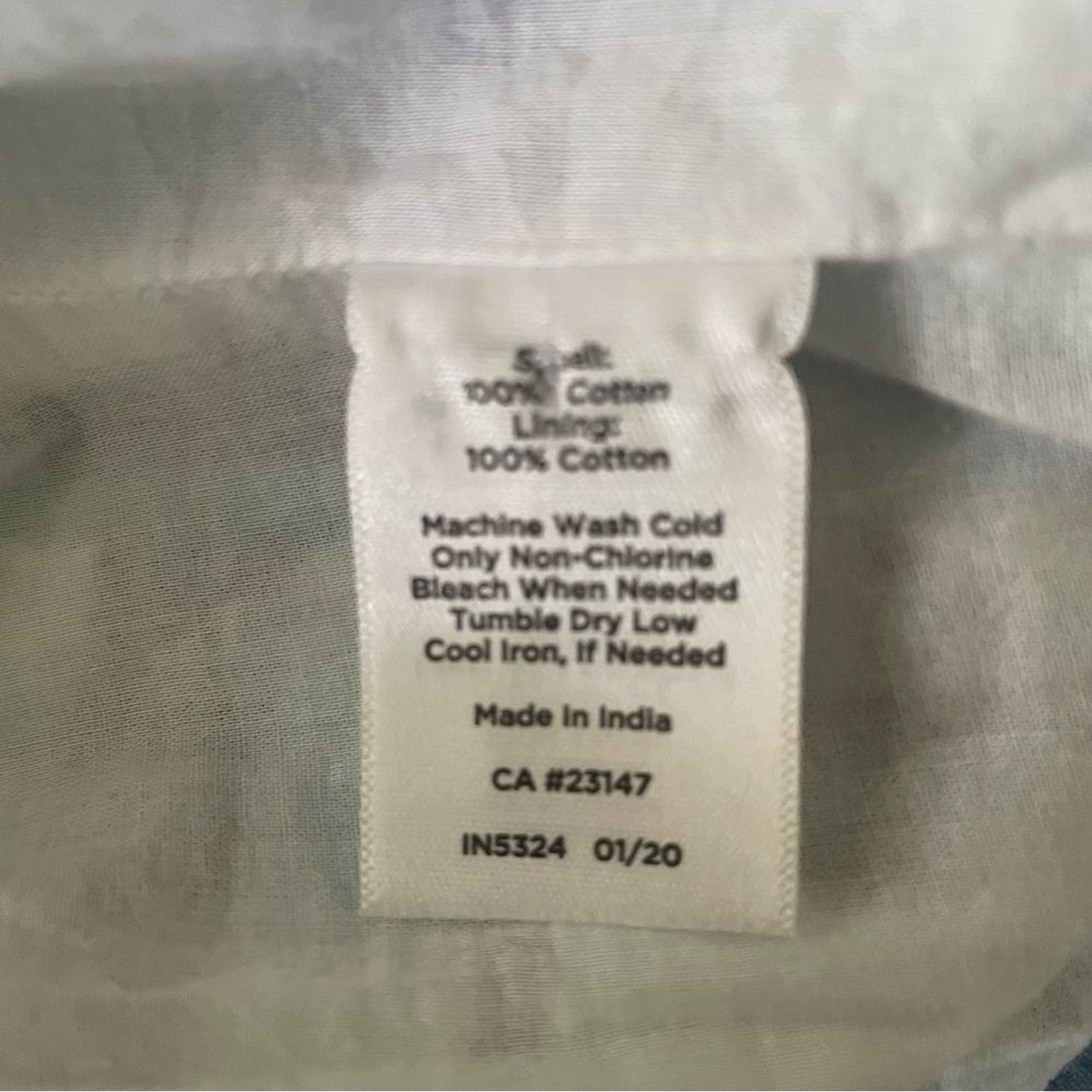 Talbots Patchwork Button Back Tank Top Womens Med… - image 11