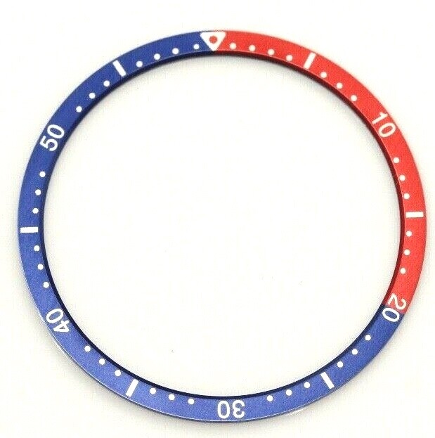 Bezel Insert For Seiko 5 Sport Automatic 6309-836A 6309-836B Blue
