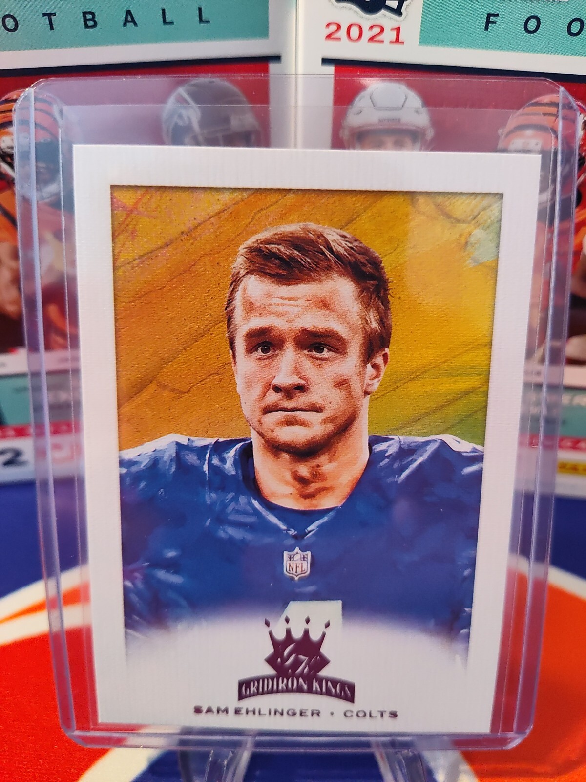 2021 Panini Chronicles Football Sam Ehlinger Gridiron Kings PINK GK-10 NFL