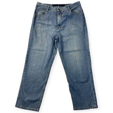 Baggy Nautica Men Jeans Retro Relaxed Fit Streetwear Skater 90s Grunge 36x30 Y2K