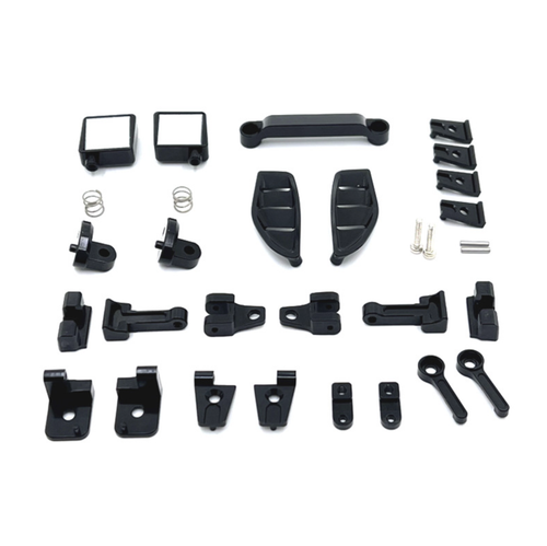 Aluminum Metal Car Shell Decorative parts For MJX 1/12 H12Y H12Y+ RC Crawler Car - Picture 2 of 13