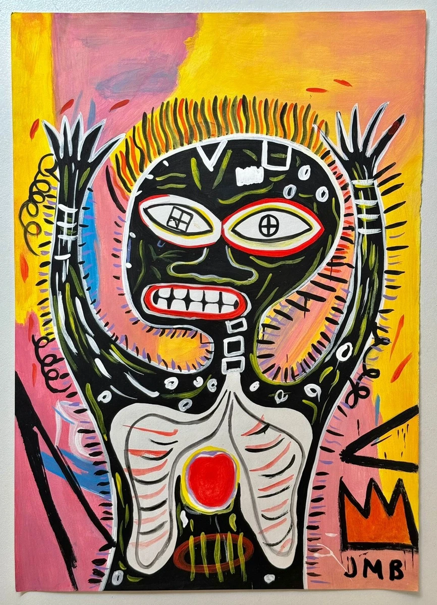 Jean-Michel Basquiat Art Drawings for sale | eBay
