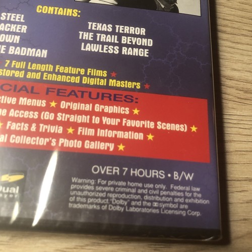 "John Wayne Collector's Edition" Two DVD Set Double-Length Discs New 7 Films - Picture 10 of 11