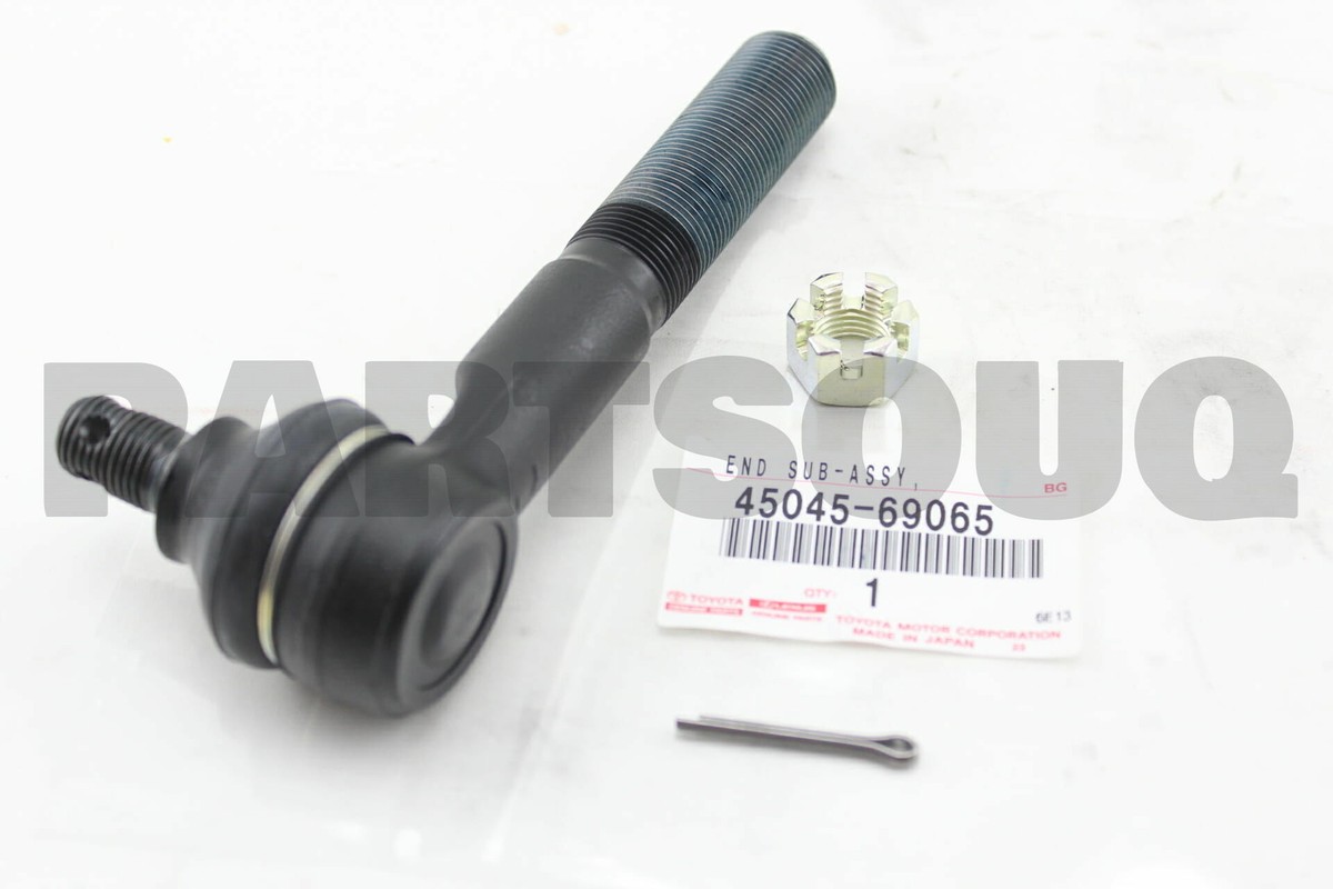 4504569065 Genuine Toyota END SUB-ASSY, STEERING RELAY ROD, RH/LH