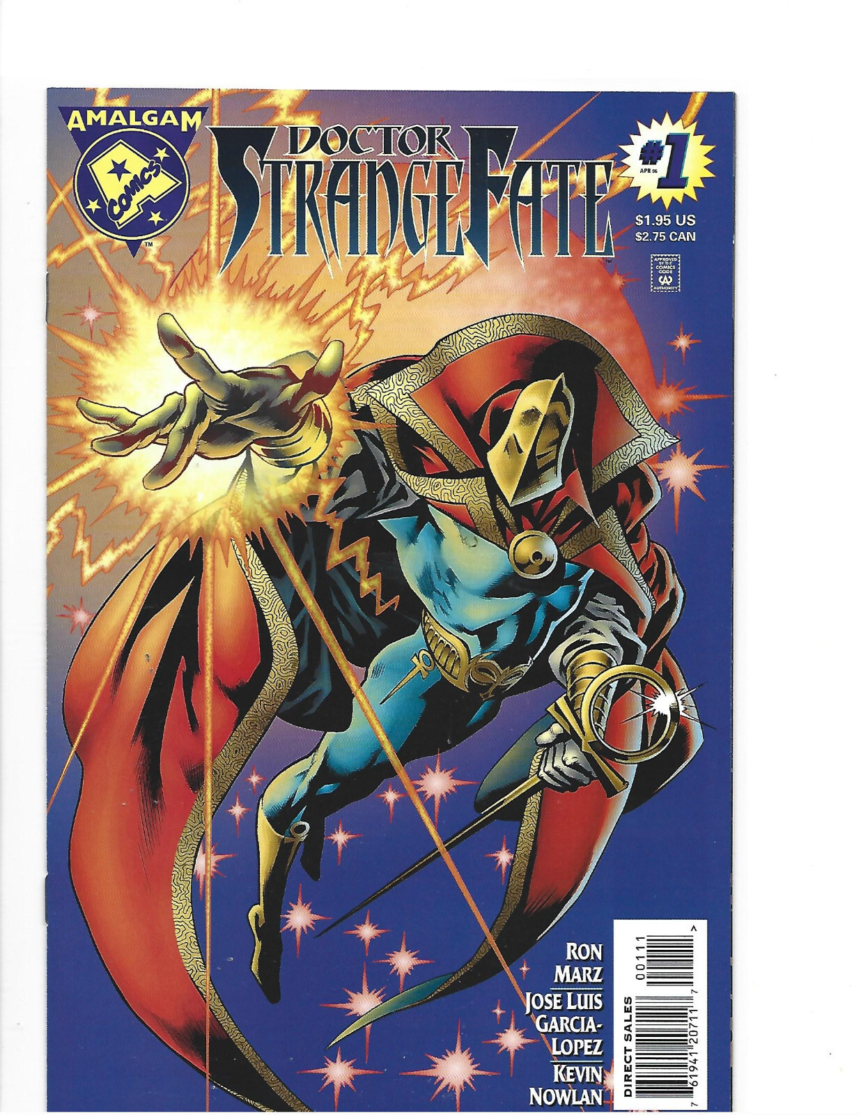 DOCTOR STRANGEFATE # 1 * AMALGAM COMICS * 1996