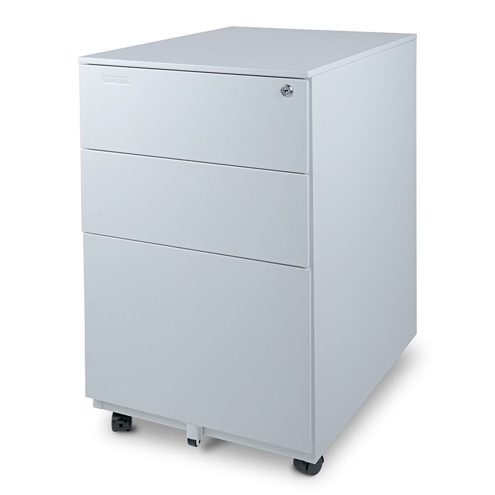 3 Drawer Locking File Cabinet Vinsetto 3 Drawer Mobile Filing Cabinet