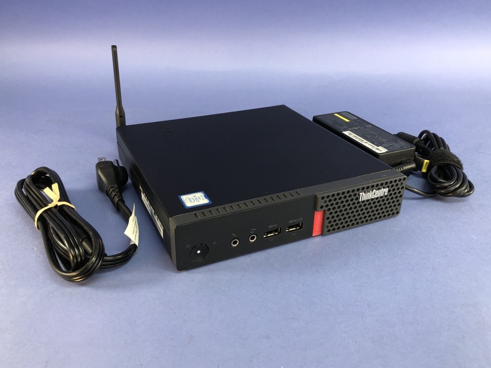 Lenovo ThinkCentre M910q Tiny PC i5-7500T 16GB RAM WiFi No Storage No OS Includes Power Supply
