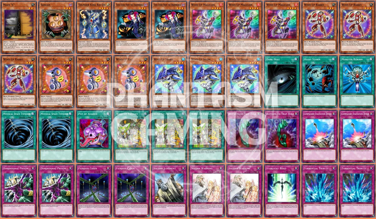 Yu-Gi-Oh! TCG Wind-Up Player-Built Collectible Card Game Decks for sale |  eBay