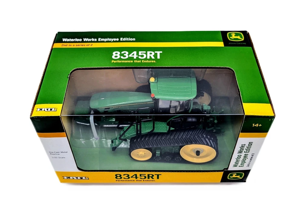 1/32 John Deere 8345RT With Tracks Tractor Waterloo Works Employee Edition - Image 2 of 3