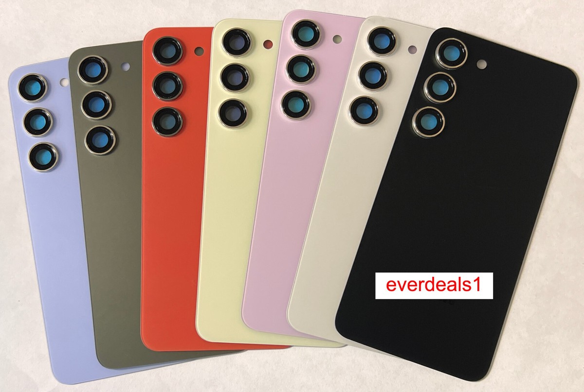 SAMSUNG GALAXY S23 S911U REAR BACK BATTERY COVER DOOR + CAMERA