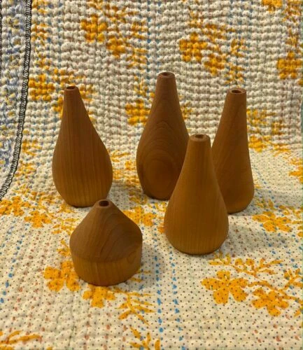 Jarrones contemporáneo madera Handmade