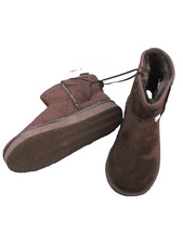 BNWT Little Boy Sz 11 Rivers Doghouse Brand Short Smart Chocolate Slipper Boots