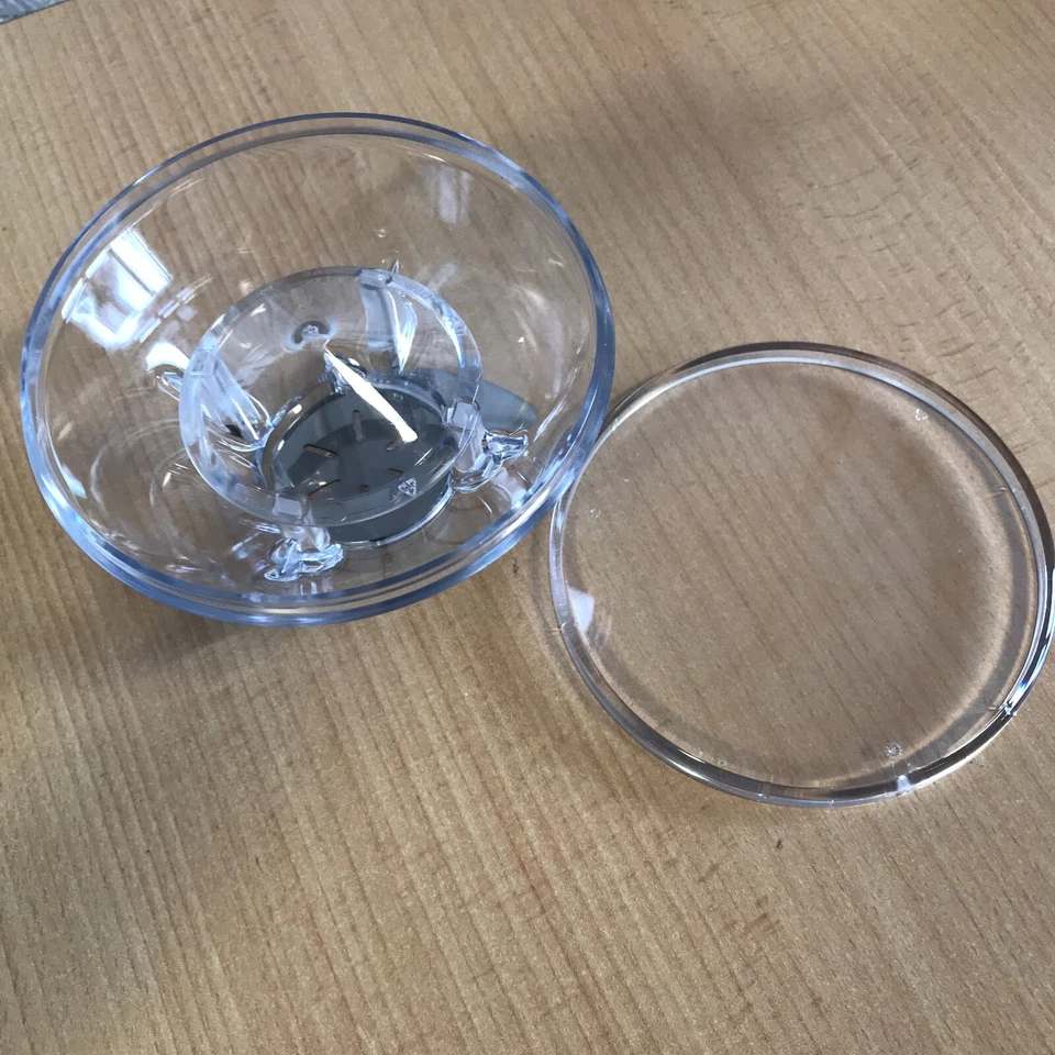 Molinillo Eureka Mignon 45 g plástico transparente dosis única tolva de frijoles - Hecho en Italia Foto 3 de 4