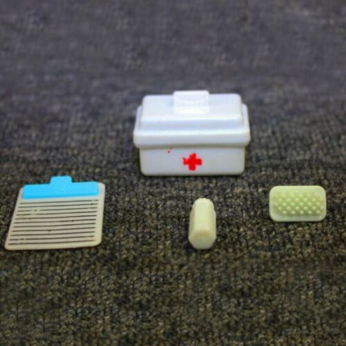 Set of 14pcs Medical Equipment Doctor Nurse Tools Toys Barbie Doll Accessor - Picture 3 of 5